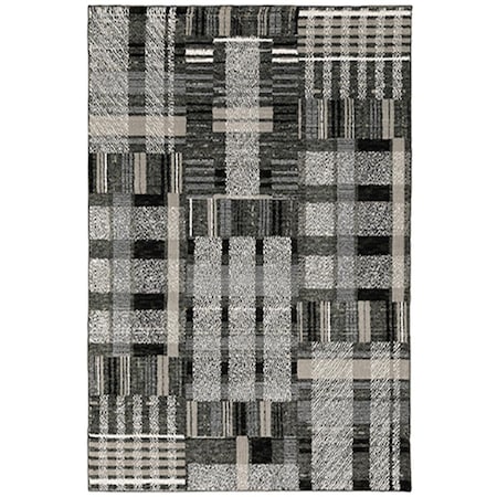 Oriental Weavers 6 ft. 7 in. x 9 ft. 6 in. Atlas 752C0 Rectangle Area RugBlack A752C0200300ST